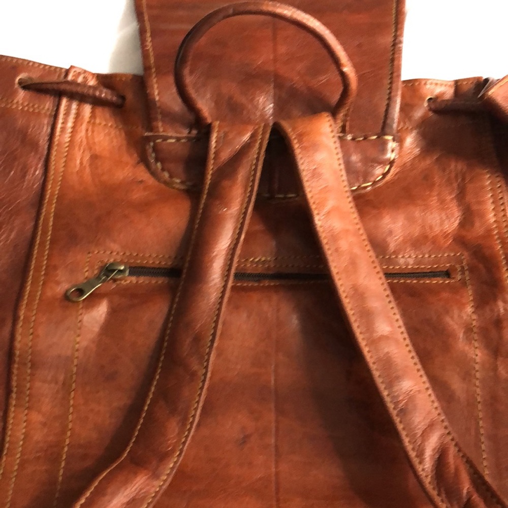VINTAGE look backpack - Picture 5 of 8
